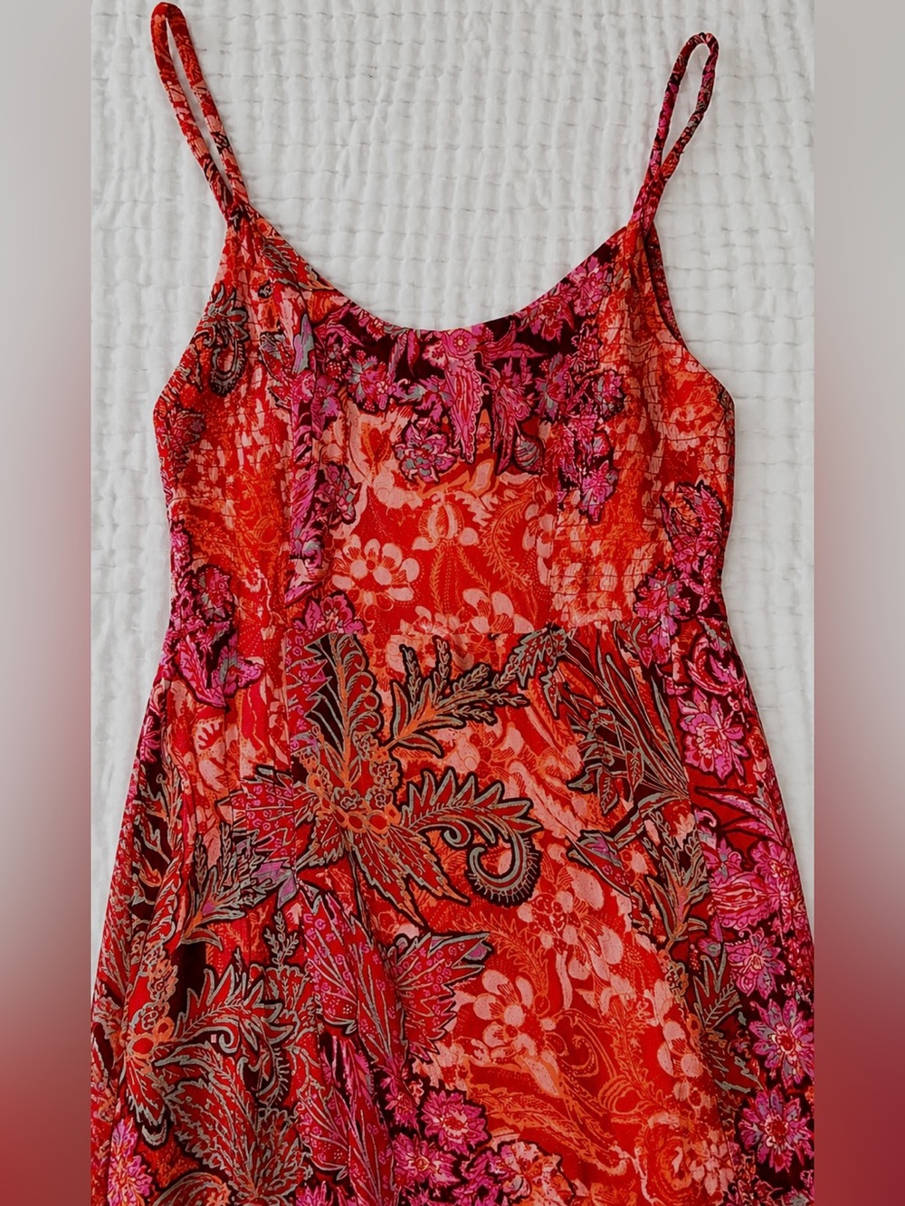 NWOT Free People Intimately Revolve S/P Forever Yours Smocked Slip Maxi Dress - Picture 14 of 15